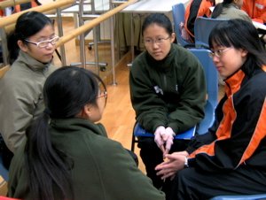 Group re-telling